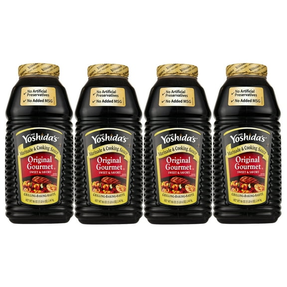 4 PACK | Mr. Yoshida's Original Gourmet Sauce (86 oz.)