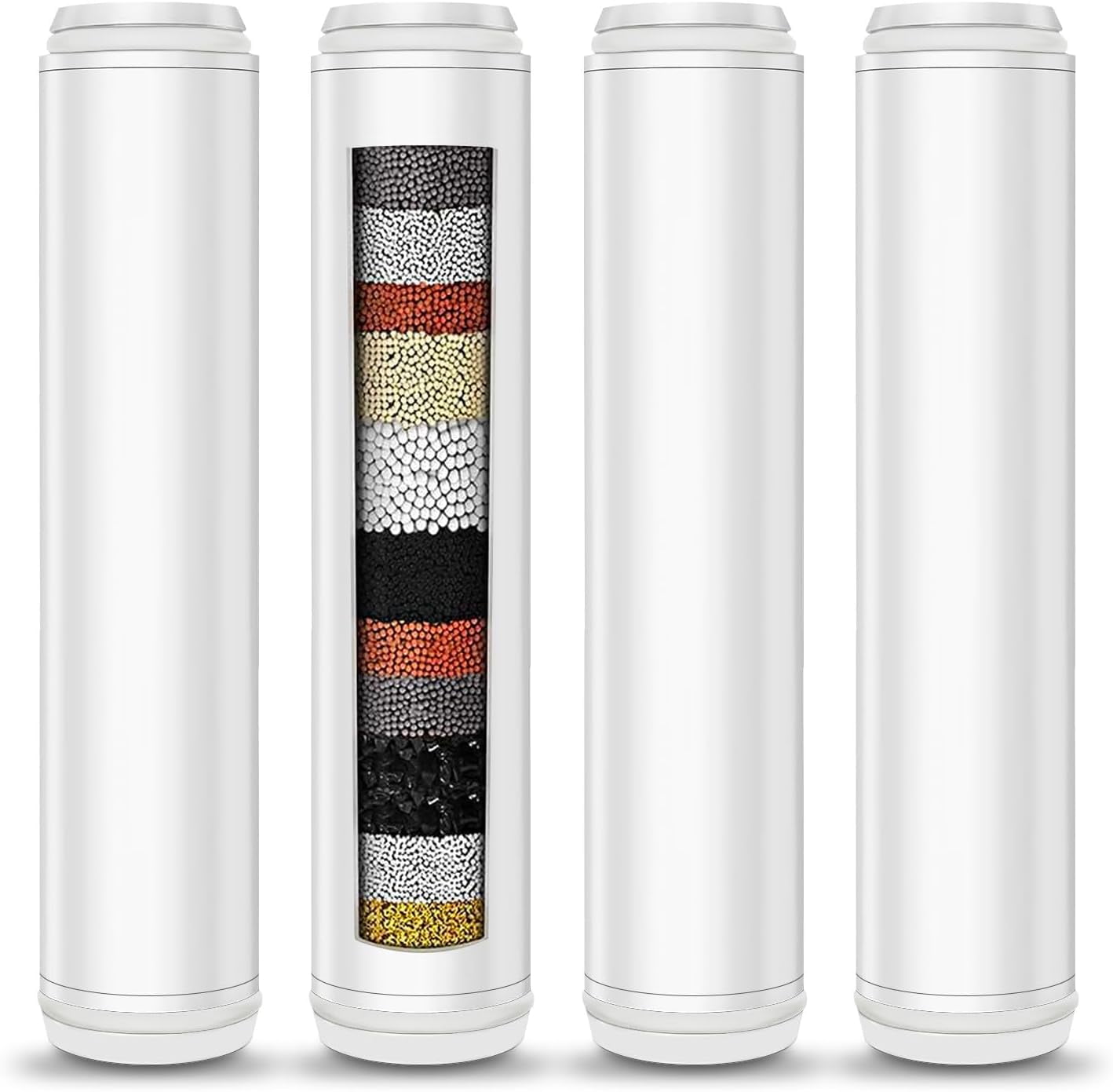 Multi-Stage Shower Filter Replacement Compatible With PWERAN - View #5