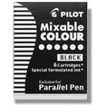 thumbnail image 1 of 4 PACK: Pilot Parallel Pen Ink Refill Calligraphy Pen Black, 6 Per Pack (77305), 1 of 1