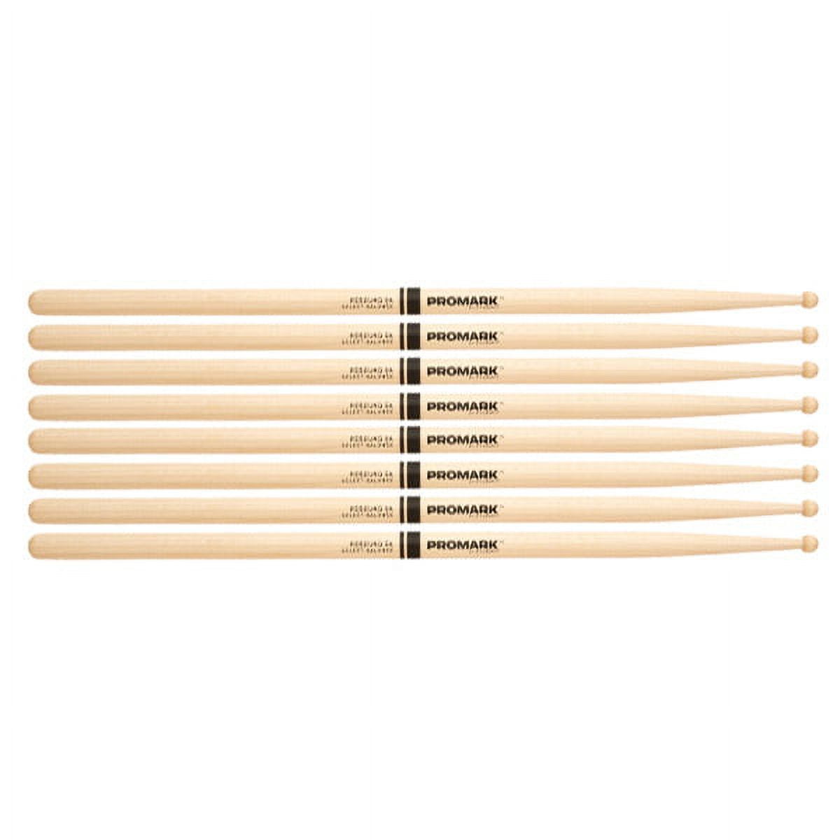 4 PACK Promark Select Balance Maple Rebound 5A Drumsticks RBM565RW-4