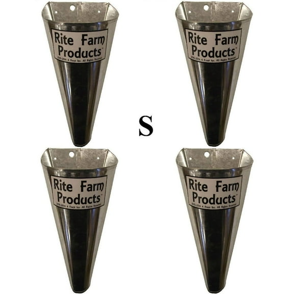 4 PACK-SMALL- RESTRAINING KILLING KILL PROCESSING CONES FOR POULTRY CHICKEN FOWL