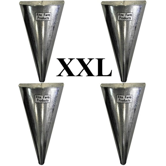 4 PACK-XX-LARGE- RESTRAINING KILLING KILL PROCESSING CONES FOR TURKEY GEESE BIG