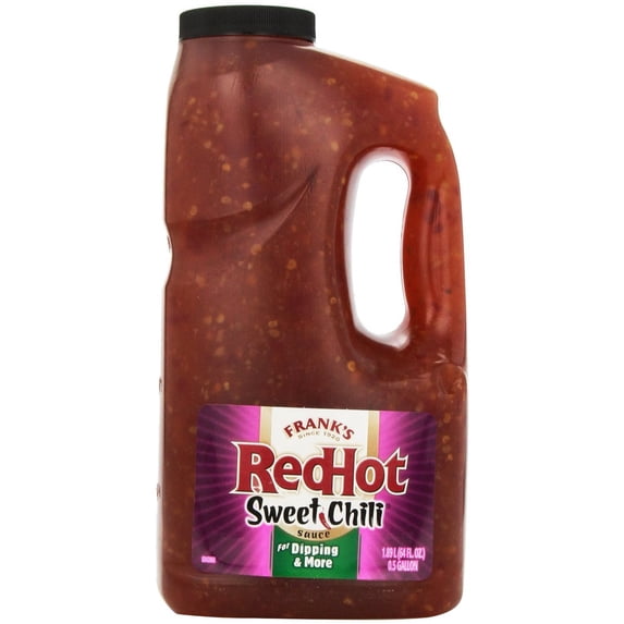 4 PACKS : Frank's Red Hot Sweet Chili Sauce,0.5 gallo