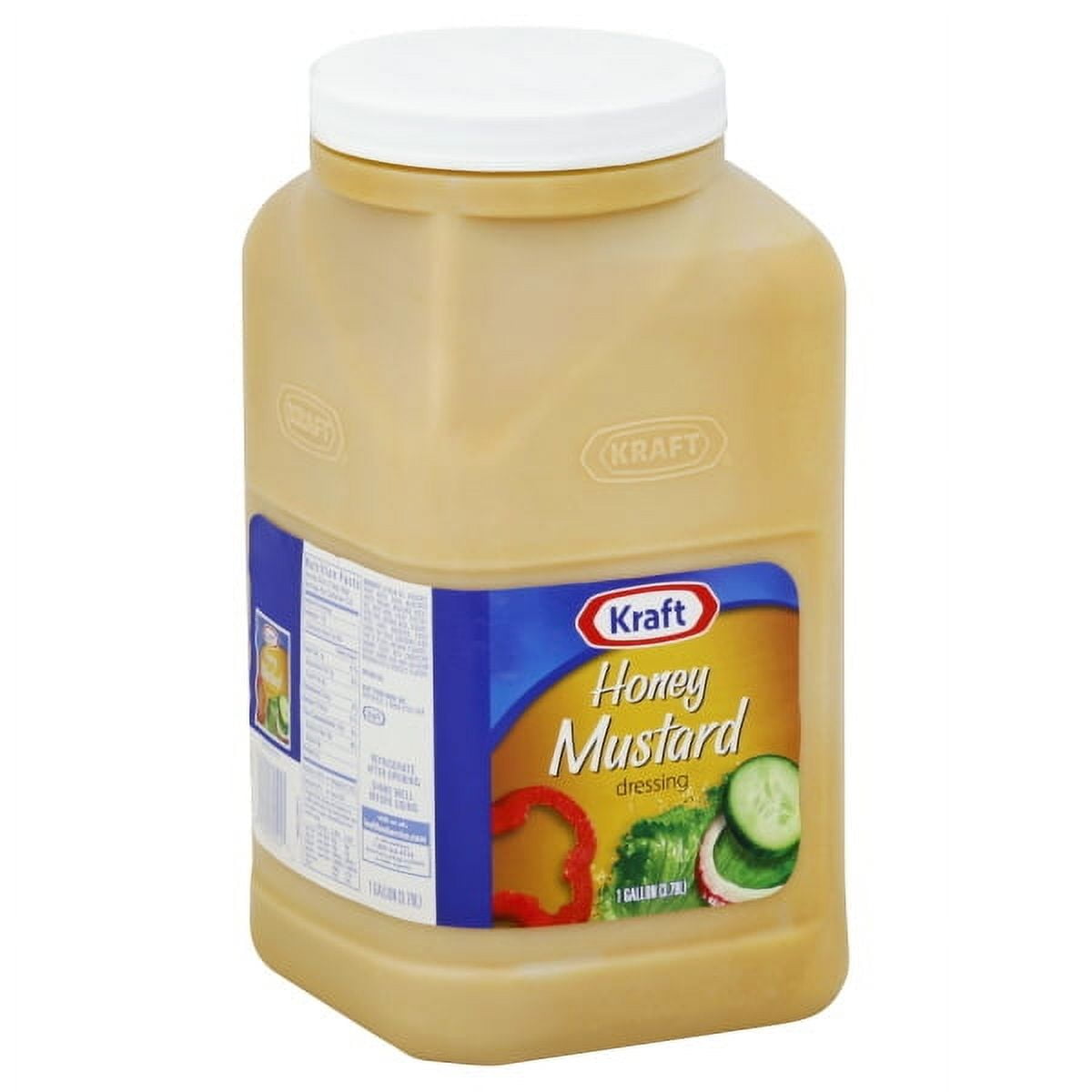 4 PACKS Kraft Honey Mustard Dressing 1 Gallon