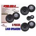 thumbnail image 1 of 4 PAIR Audiopipe 8 250W Low Mid Frequency Loud speakers FULL RANGE APMB-8SB-B, 1 of 2