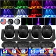 thumbnail image 1 of 4 PC 120W 3 Prism RGBW Gobo Moving Head Stage Light DMX LED Beam Disco Show Party DJ, 1 of 8