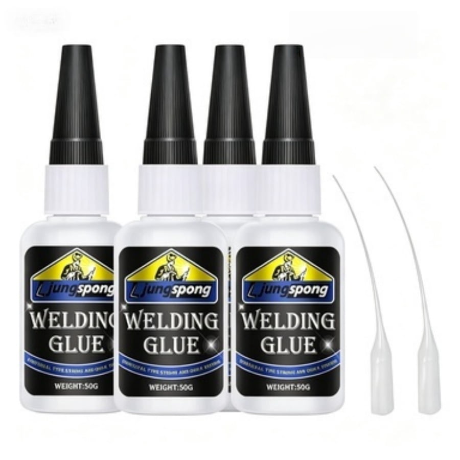 4 PC 50ml Premium Oil-Based Welding Agent, Instant Strong Repair Glue for Wood, Ceramic, Plastic, Shoes and Multifunctional Daily DIY Maintenance