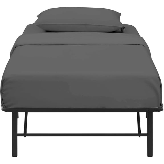 4 PC Cot Fitted Sheet 30x80, 100% Cotton Fitted Cot Sheet- Perfect for Narrow Twin/Rv Bunk/Camping Cot/Guest Bed Replacement, Sheets for Cot Bunk Bed-Fits Upto 4-8" Deep Mattress- Dark Grey Solid