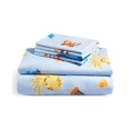thumbnail image 1 of LuxClub Kids Microfiber Bed Sheet Set, Deep Pocket, Soft Microfiber, Machine Washable, Sun Print, Twin Size, 3 Piece, 1 of 4