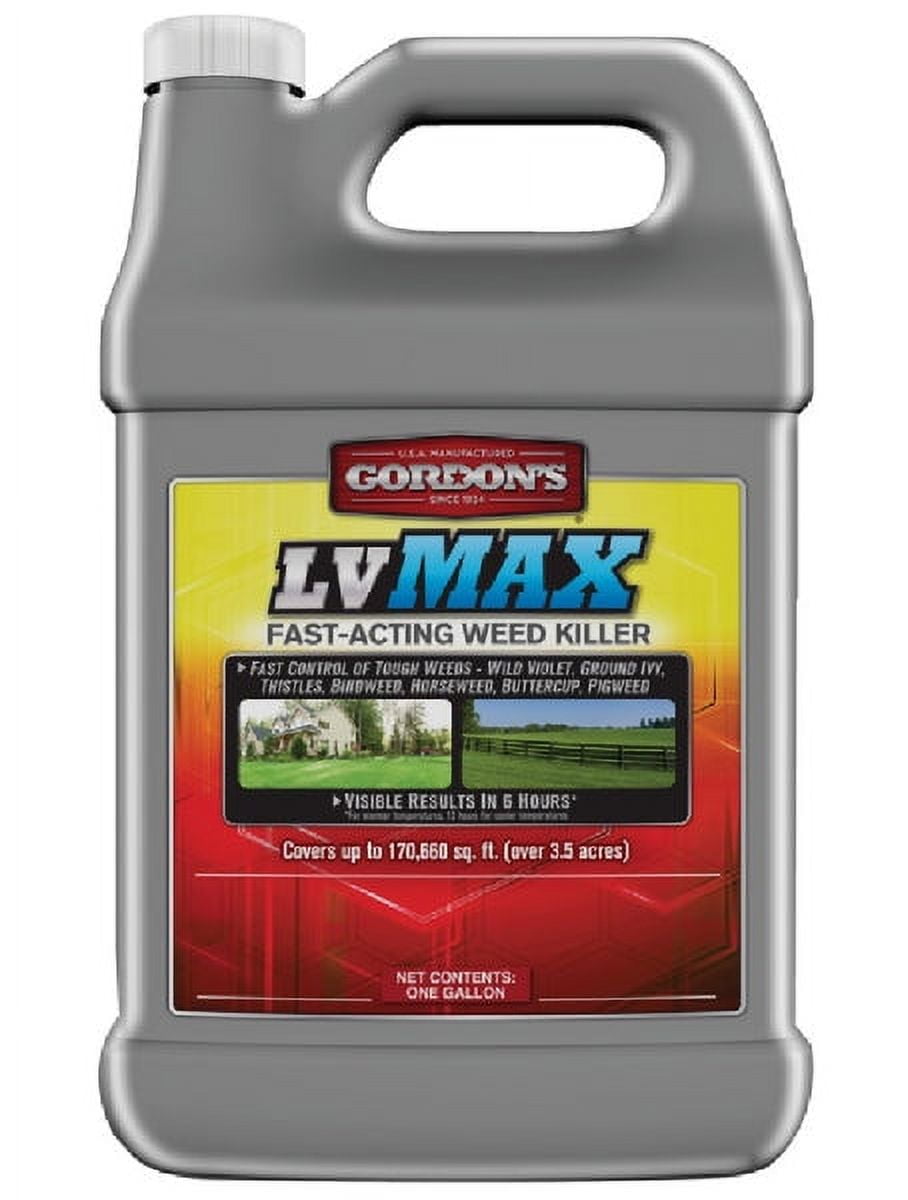 4 PCGordon's 8831072 LV MAX FastActing Weed Killer, 1 Gallon