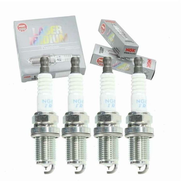 4 PC NGK Laser Iridium Spark Plug Set > OEM for Honda RSX Civic S2000 VTEC K20