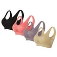 thumbnail image 1 of 4 PC Sports Bras for Women High Support Full Coverage Bras Supportive Cool Liftup Air Bras Breathable Push Up Yoga Bras, 1 of 7
