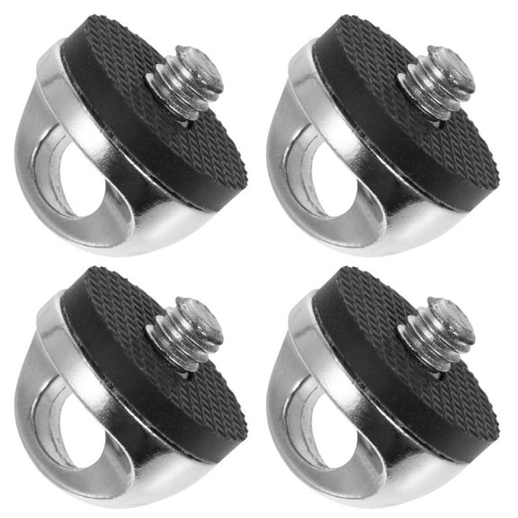 4 PCS 1/4 inch Thread Camera Screw Zinc Neck Strap Mounting Screw Camera Supply