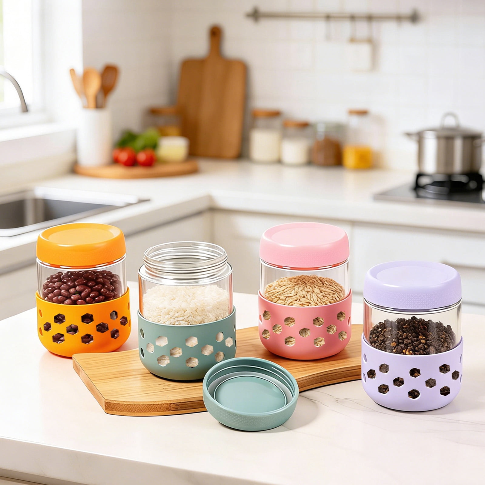 Mason Jar Silicone Sleevenull