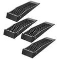 thumbnail image 1 of 4 PCS 20000 lbs GVW Capacity Car Ramps 2.56 in Lift Height Portable Low Profile Heavy Duty for Low Chassis Vehicle Home Garage Maintenance Oil Changes Support Jack, 1 of 6