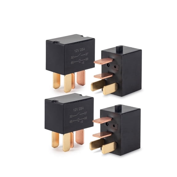 4 PCS 25A 12V 4 Pin Relay for 2003-2019 Honda Civic Accord Odyssey Ridgeline Fit CR-V 2004-2019 Acura TSX ILX MDX TLX TL RDX RLX Replacement For RY737, 39794-SDA-A03, 39794-SDA-A05, G8HL-H71