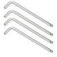thumbnail image 1 of 4 PCS 3/16" Ball End Hex Key Allen Wrench, SAE Internal Hexagonal, Wrench L Shaped Long Arm Repairing Tool, CR-V, 1 of 7