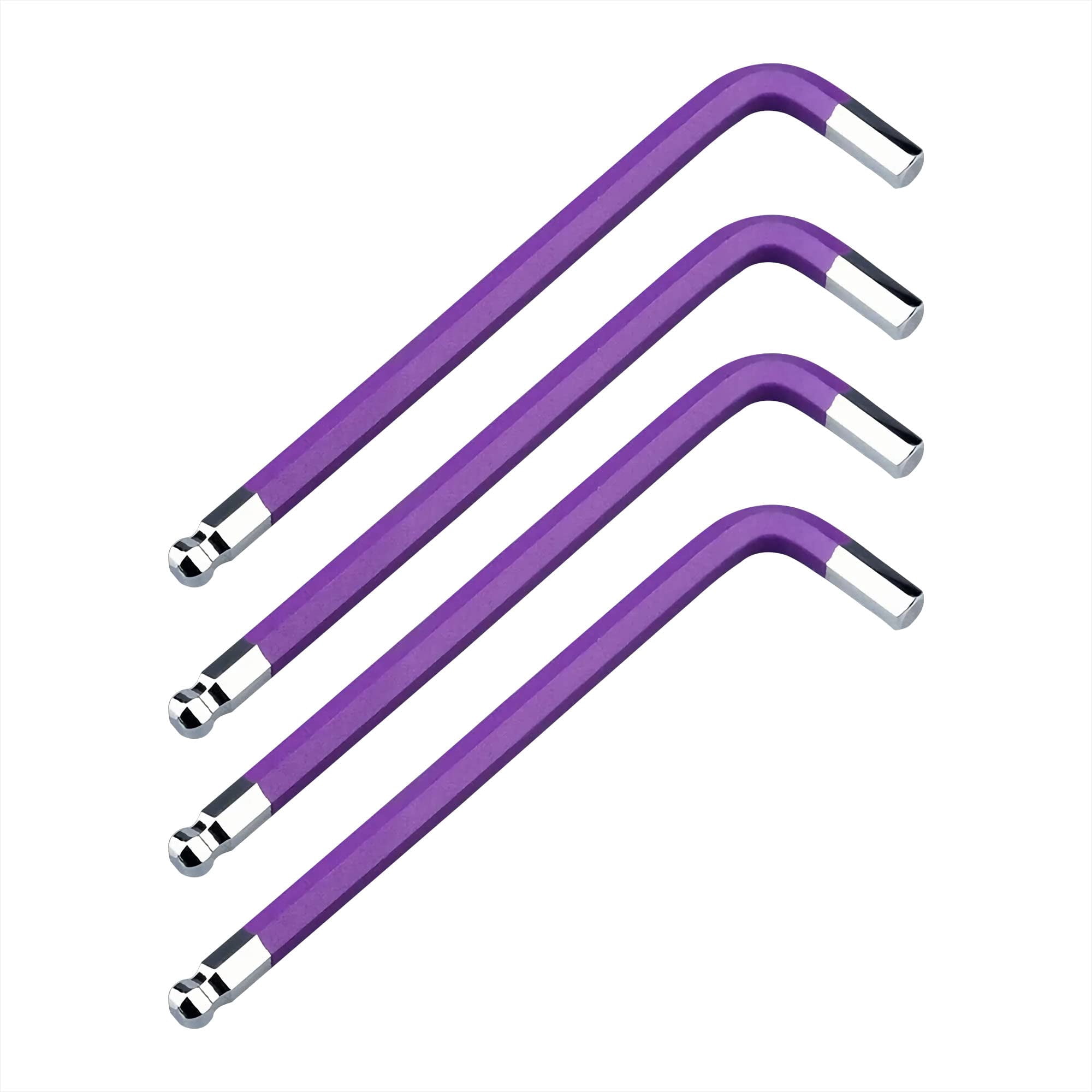 4 PCS 3mm Ball End Hex Key Allen Wrench Internal Hexagonal Wrench L 4-pcs-3mm-ball-end-hex-key-allen-wrench-internal-hexagonal-wrench-l