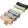 thumbnail image 1 of 4 PCS 5 Inch Extra Large Claw Clips for Women, Large Jumbo Claw clips for Thick Long Curly Hair, Oversized Matte Non-slip Rectangle, Durable Strong Hold Hair Clip, Non-slip Square Jaw Clips, 1 of 16