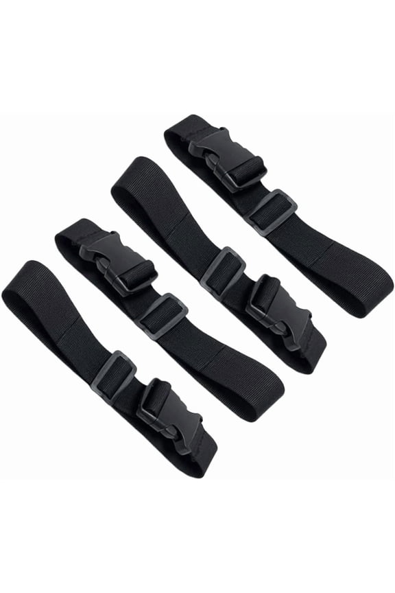4 PCS Adjustable Backpack Chest Strap,Chest Belt for Backpack Quick Release Backpack Strap Chest Belt with Slide D-Ring Black with Buckle Chest Belt Hiking(black)
