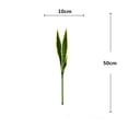 thumbnail image 1 of 4 PCS Artificial Sansevieria Plants 30 Inch Tall Fake Snake Faux Plant for Indoor and Outdoor Home Garden Office Store Decoration (Yellow Edge), 1 of 5
