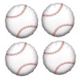 4 PCS Baseball Balloons Baseball Party Balloons Balloon Bouquet Party
