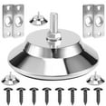thumbnail image 1 of 4 PCS Billiard/Pool Table Leg Levelers 5 Inch Metal Game Heavy Duty Leveling Feets for Pool, 1 of 9
