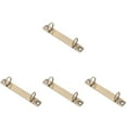 thumbnail image 1 of YUNLIGHTS Metal 2-Ring Binder Mechanism Golden for DIY Notebooks and Planners 4Pcs, 1 of 1
