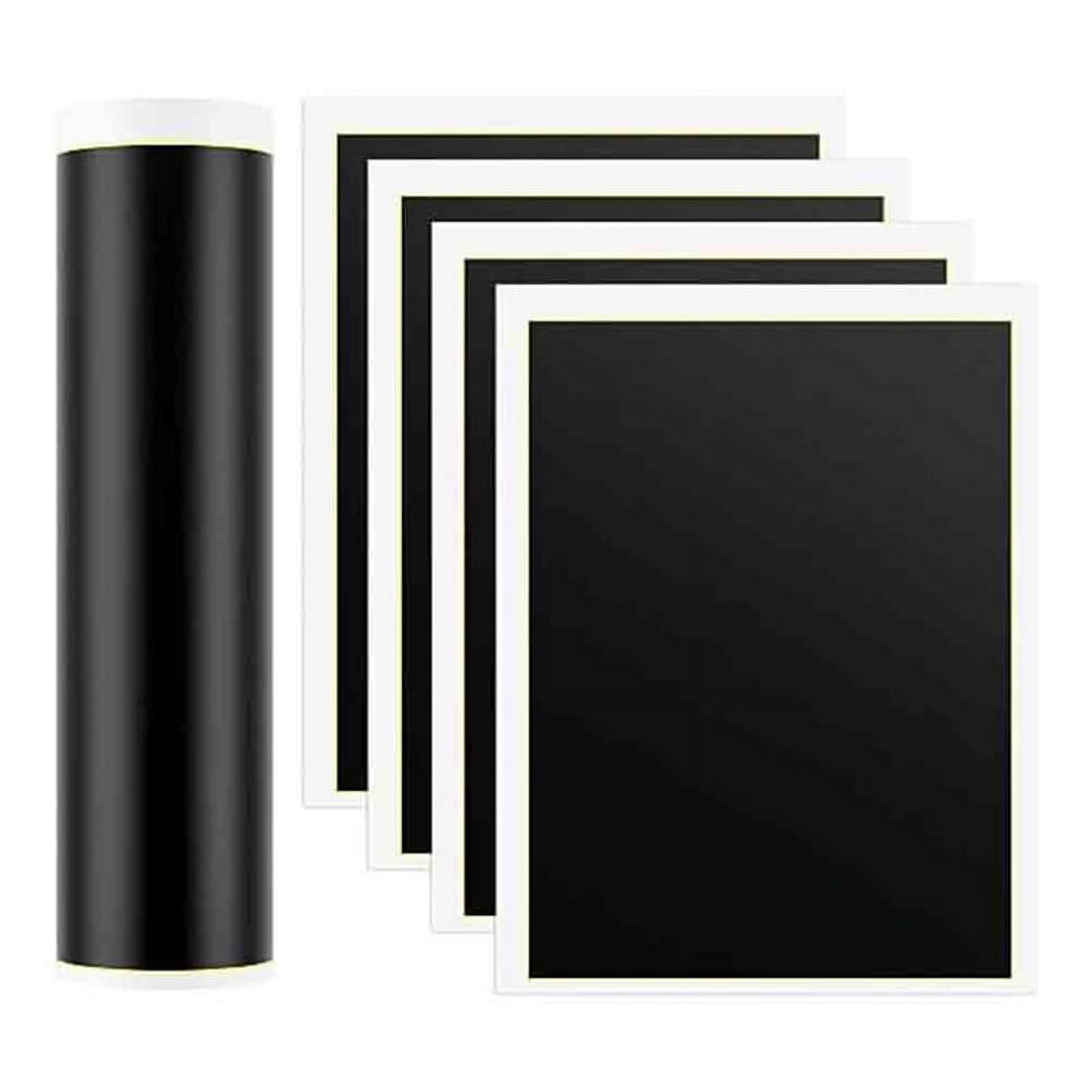 4 PCS Black Laser Engraving Marking Paper, 39X27cm Laser Color