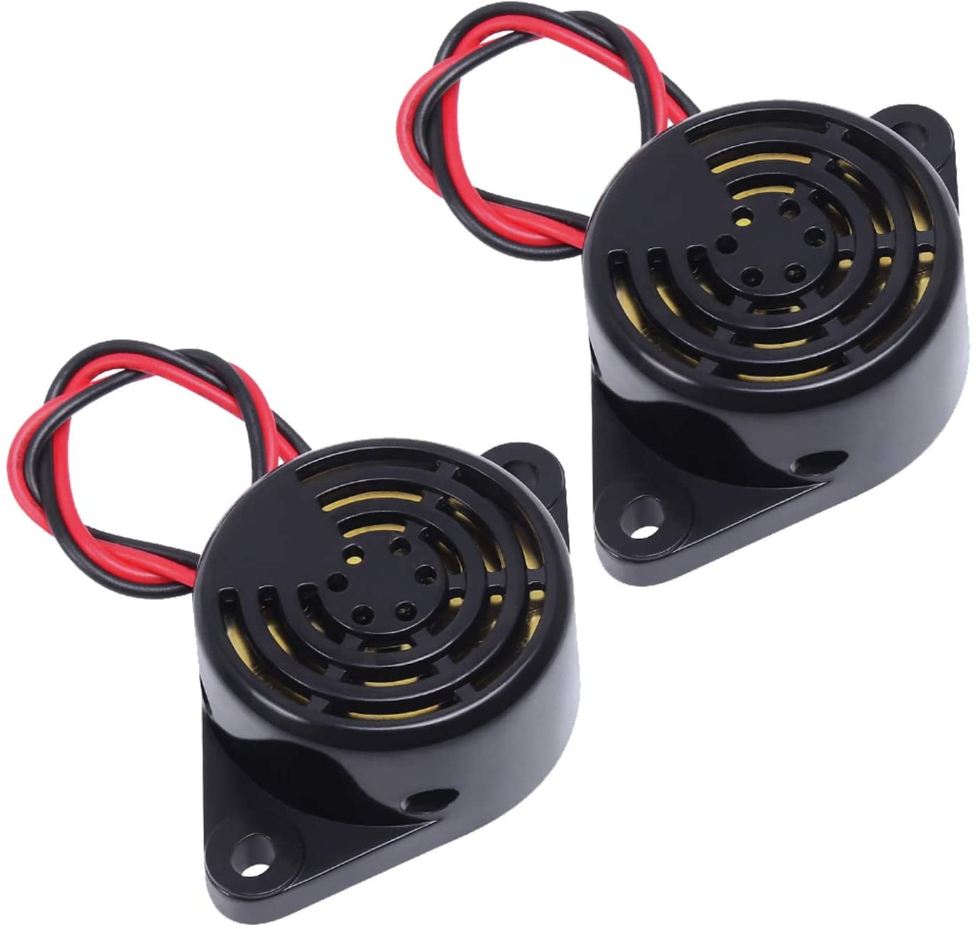 4 PCS Buzzer Alarm Electronic Beep Buzzer DC 3V 12V 24V Active