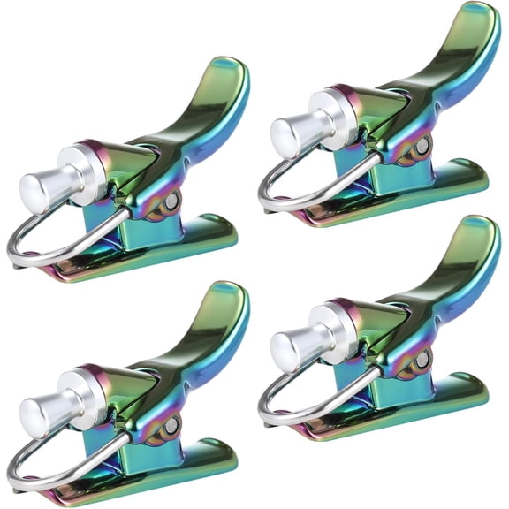 ABPETE 4 PCS Cannon Surf Fishing Trigger Casting Aid, Sea Fishing Cast Cannon Triggers, Marine Fishing Rod Trigger Clamps Finger Protect Aid