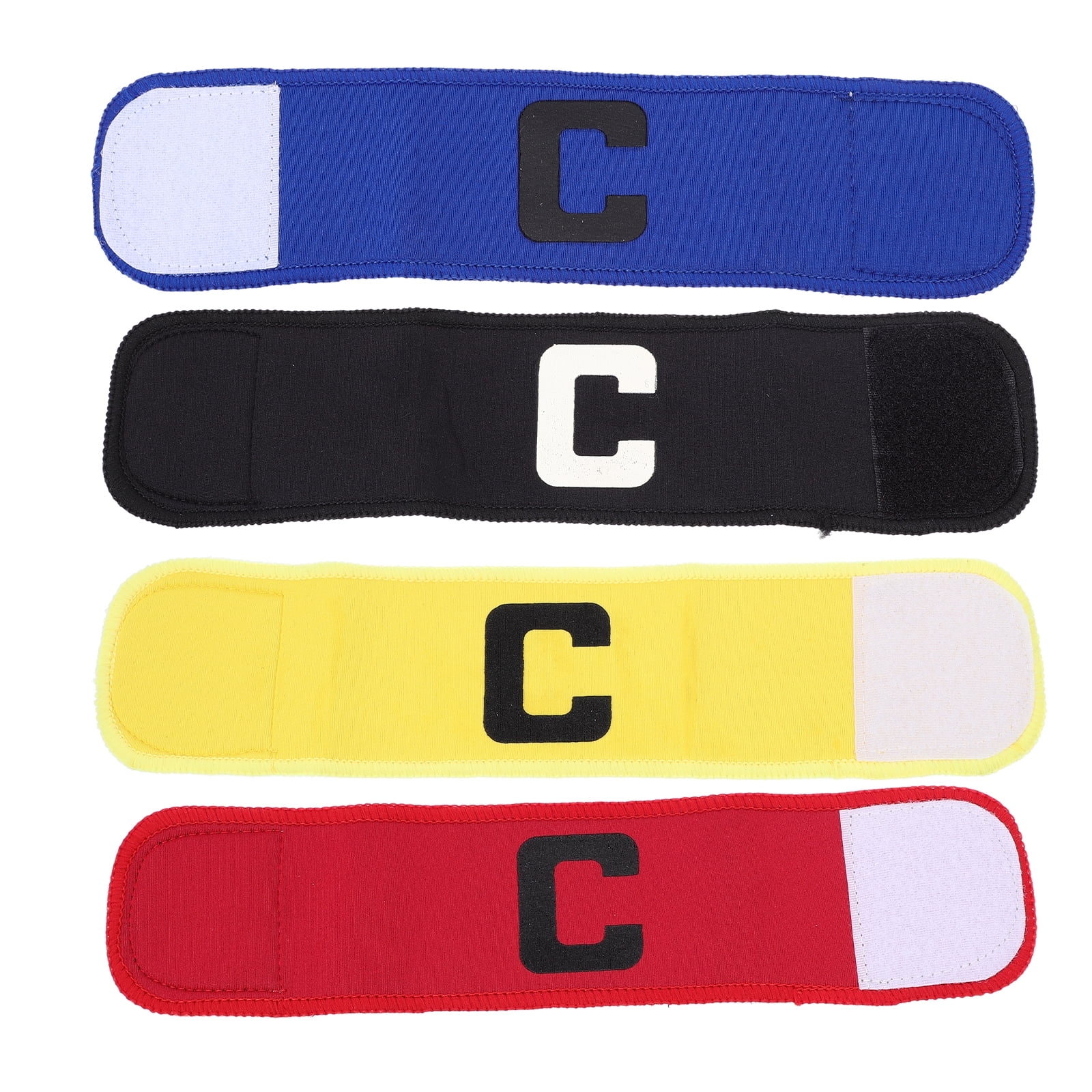 4 PCS Captain Armband for Soccer Sports Accessories Captains Armlets