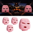 thumbnail image 1 of 4 PCS Car Headrest Cover, Personalized Funny Car Seat Full Face Mask, Ski Mask Wrap Protection for Auto Front Seat Rest Decoration, Universal Interior Car Accessories, 1 of 6