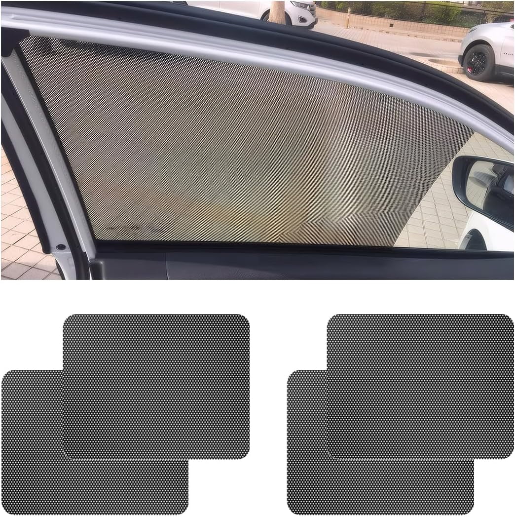 4 PCS Car Side Window Sunshade, 16.5