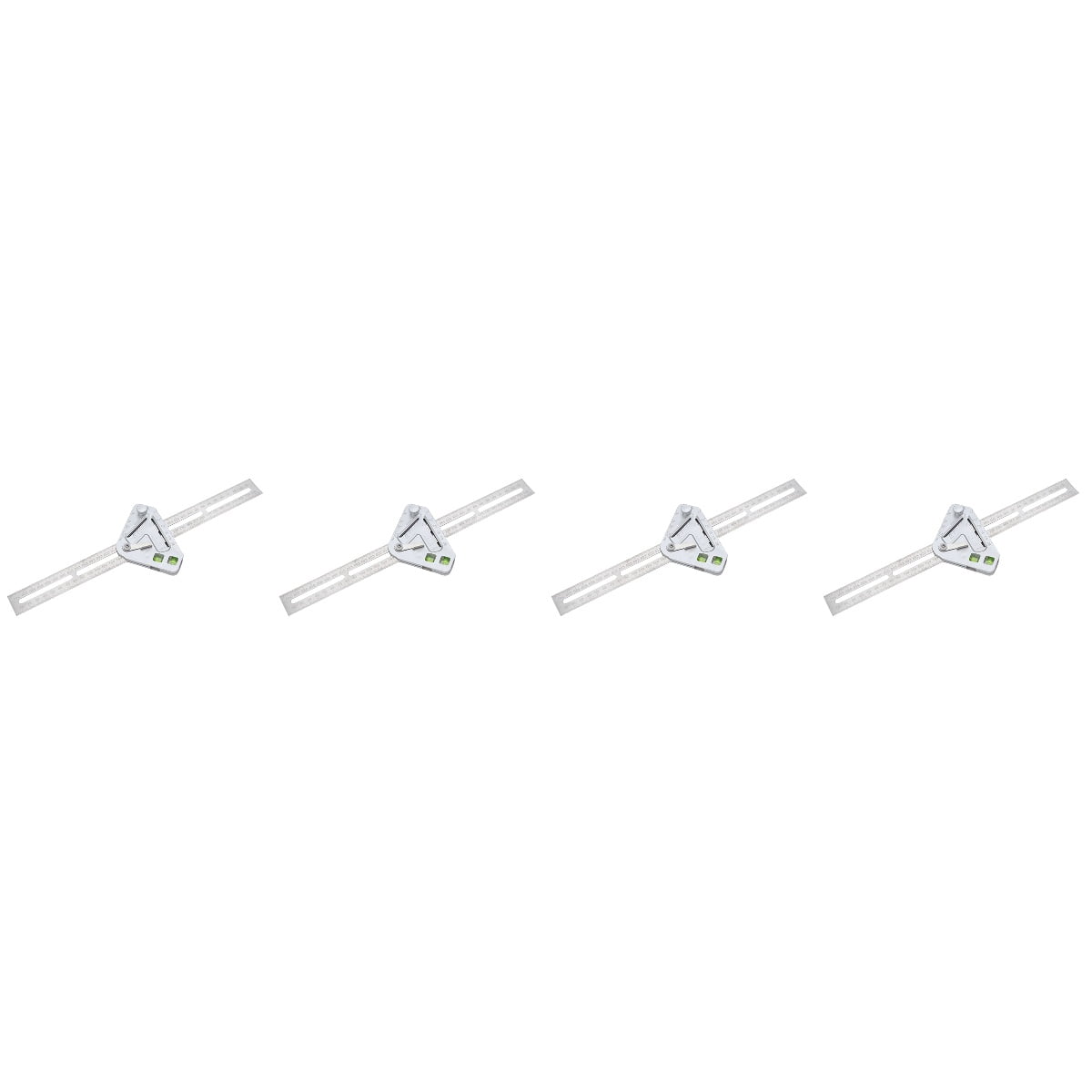 4 PCS Carpentry Tools Large Teaching Triangle Ruler Multifunctional Woodworking
