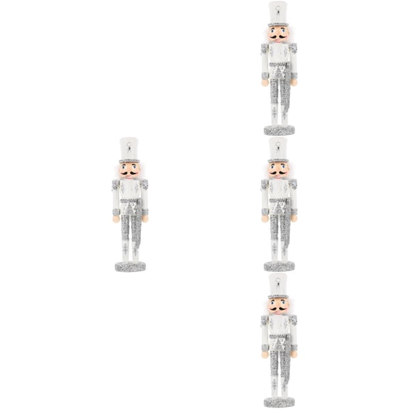 4 PCS Christmas Nutcracker Table Decoration Lovely Gift