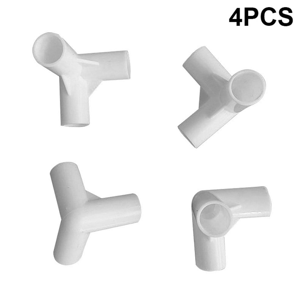 4 PCS Connector 4 Way Centre Connector PVC Fitting Spare Parts For 3x3m  Gazebo Awning Tent Feet Gazebo Replacement Parts 25/19mm