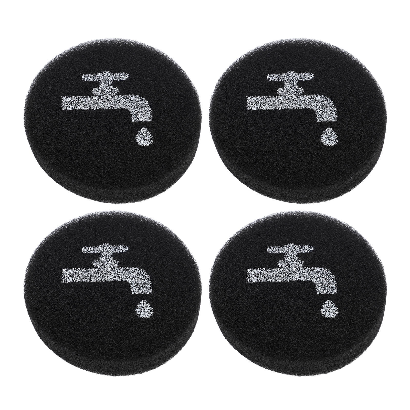 4 PCS Cordless Stick Vacuum Sponge Filter Reusable Vacuum Cleaner