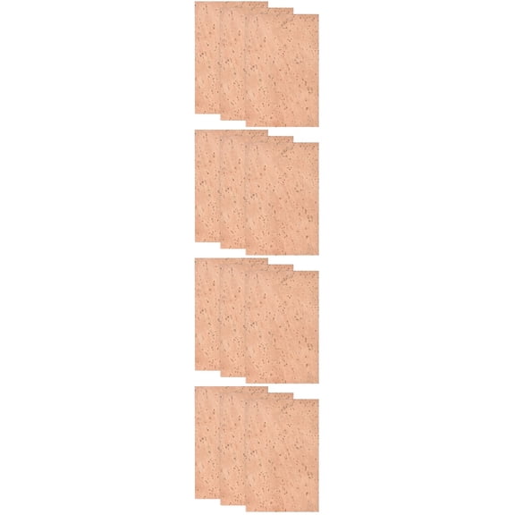 4 PCS Cork Board Mouthpiece Saxophone with Self-adhesive Design