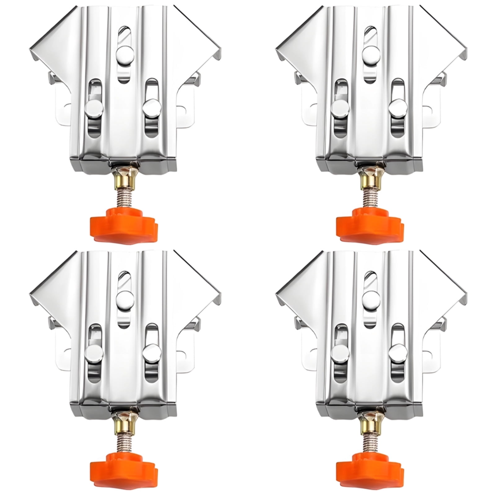 4 PCS Corner Clamps, 90 Degree Right Angle Clamps Stainless Steel, Adjustable Heavy Duty Clamps for Woodworking, Welding, Picture Frames and DIY Projects