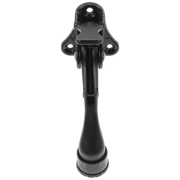 WRISTBIQUE 4-Pack Black Foot-Operated Door Holder for Security and Stability