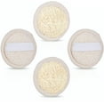 thumbnail image 1 of 4 PCS Face Exfoliating Loofah Pad Scrubber, Manual Facial Cleansing Brush, Natural Loofa Sponge Pads Massage for Face Body Wash, 1 of 5