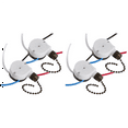 4 PCS Fan Light Switch ZE208S 3 Speed 4 Wire Ceiling Fan Switch