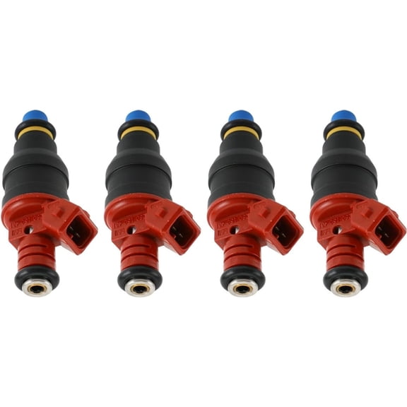 4 PCS Fuel Injector 0280150431 852-12123 Fits For Saab 900 2.0L I4 1985CC 1994-1998 or Saab 9000 2.3L I4 2290CC For Saab 9-3 2.0L I4 1985CC 1999-2001 1994-1998 85212123