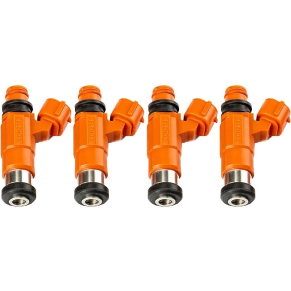 4 PCS Fuel Injector 15710-65D00 MD319791 Fits For Mitsubishi Mirage 1.8L 97-02 Lancer 2.0L 02-03 Eclipse 2.4L 00-04 For Yamaha Outboard 115HP 00-15 INP-771 CDH210 68V-8A360-00-00
