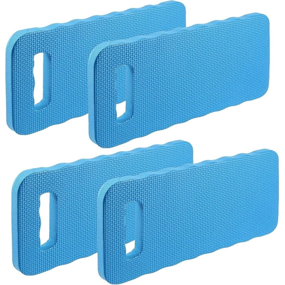 4 PCS Garden Kneeling Pad,Knee Mat Waterproof Foam Knee Pads for Gardening,Cleaning,Baby Bath,Yoga,Praying and Exercise 15.745'' x 7.09'' x 0.79'' Blue