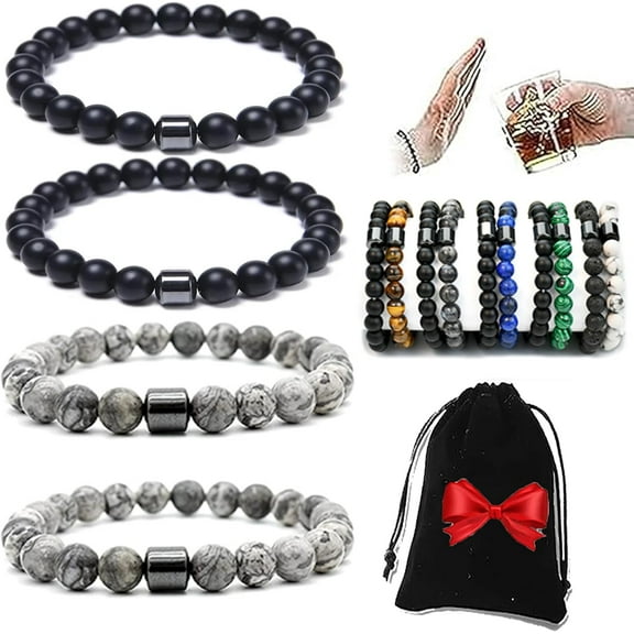 4 PCS Glame Anti Alcohol Bracelet for Women/Men to Reduce the Urge to Drink Cravings, Effective in Reducing Alcohol Consumption