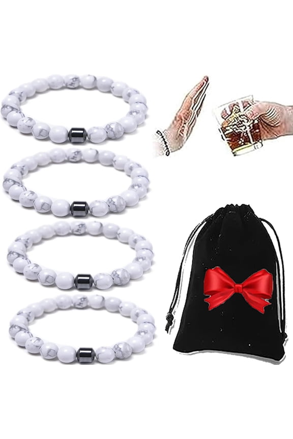 4 PCS Glame Anti Alcohol Bracelet for Women/Men to Reduce the Urge to Drink Cravings, Effective in Reducing Alcohol Consumption