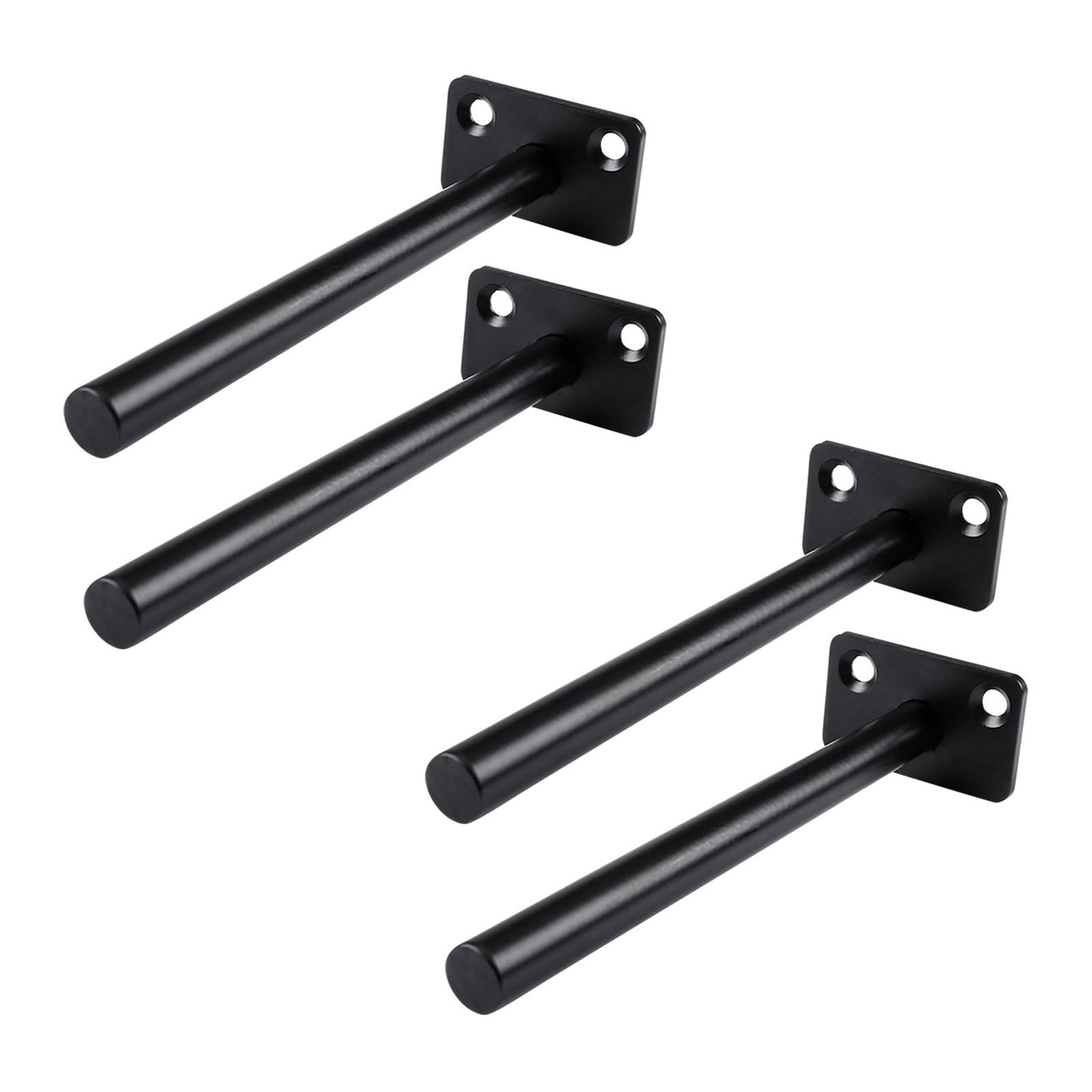 4 PCS Hidden Floating Shelf Bracket Round Wall Mount Shelf Supports