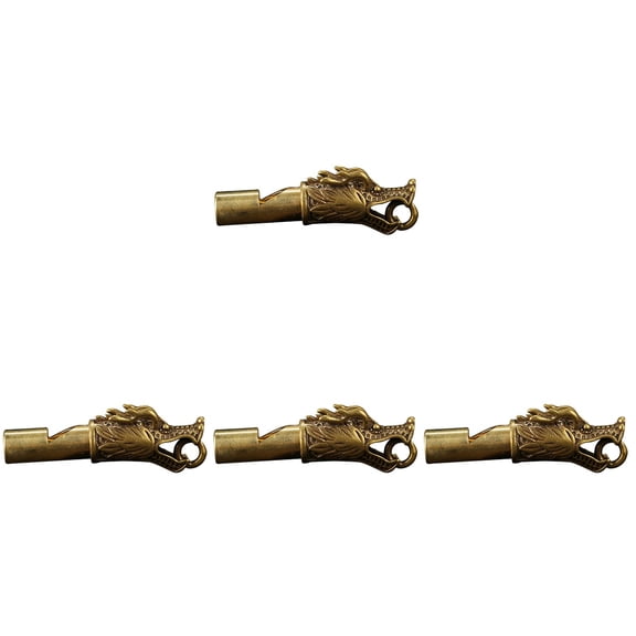 4 PCS Hiking Whistle Lifeguard Referee Blow Deterrent Travel Child